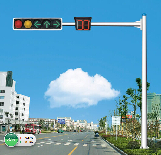信號燈桿件